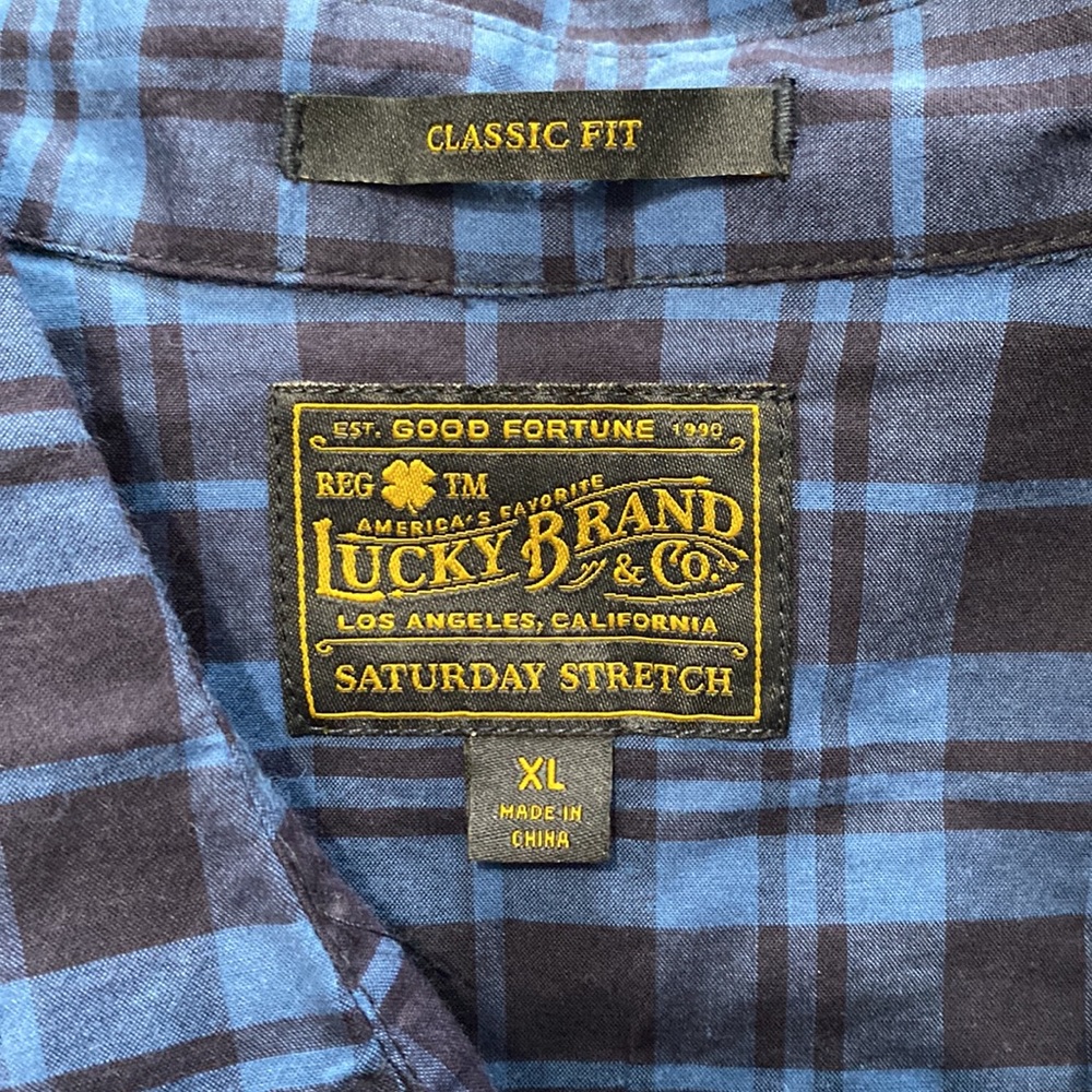 Mens Flannel Button-Up - X-Large - Picture 5 of 5